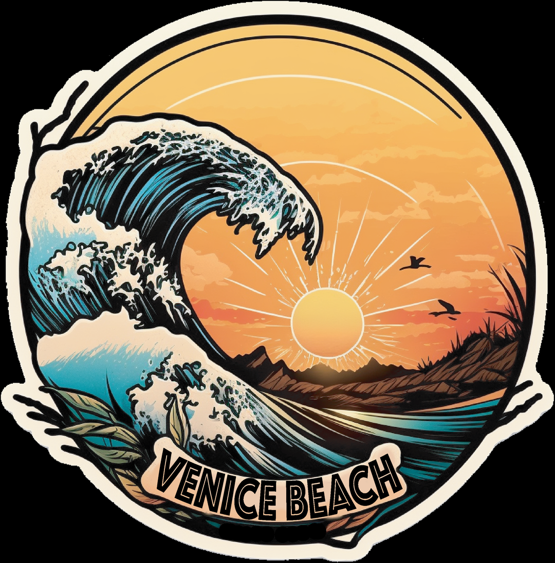 Wave Tide Stickers
