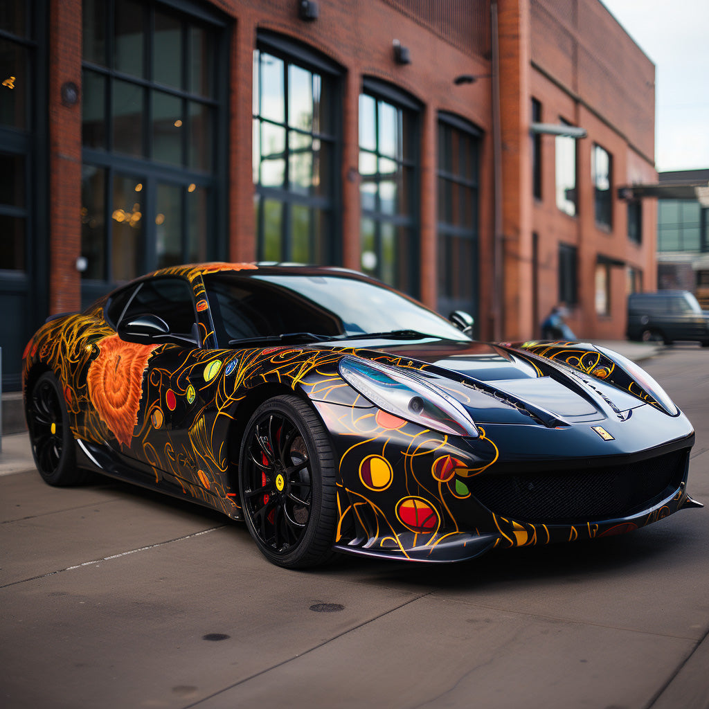 Custom Sports Car Wraps