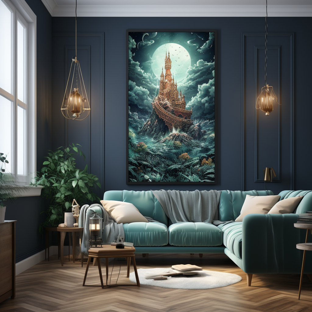 Fantasy Landscape Canvas Print