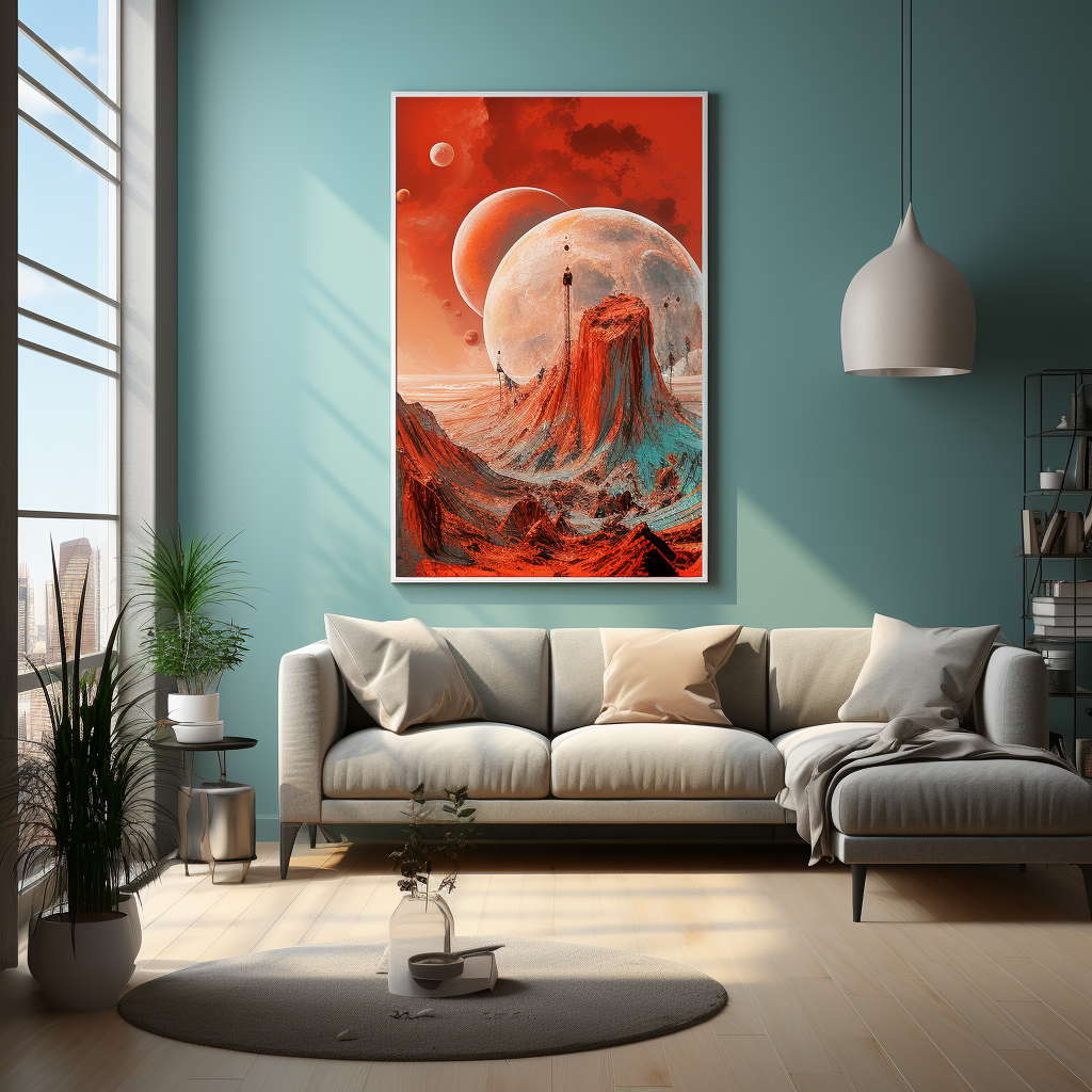 Fantasy Landscape Canvas Print